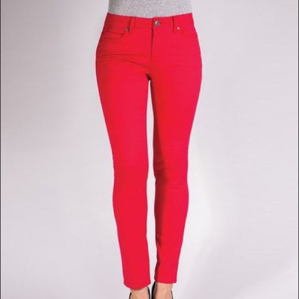 Liverpool Red Abby’s Skinny Jeans